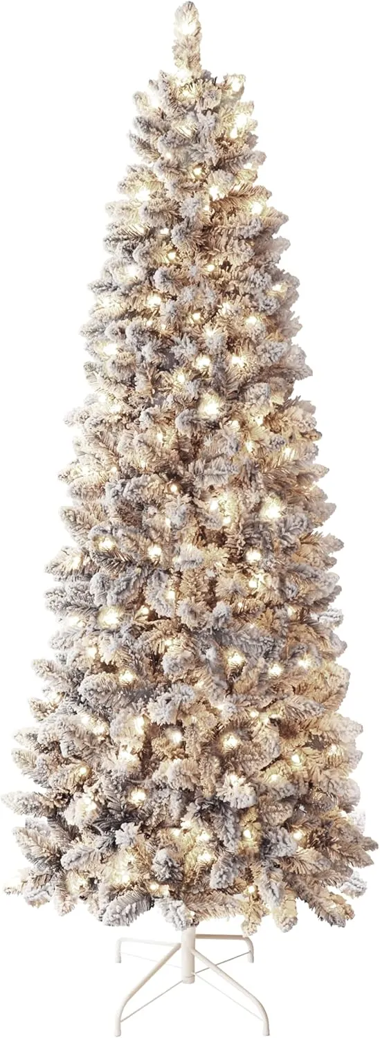 MUPATER 7.5ft Pencil Christmas Tree