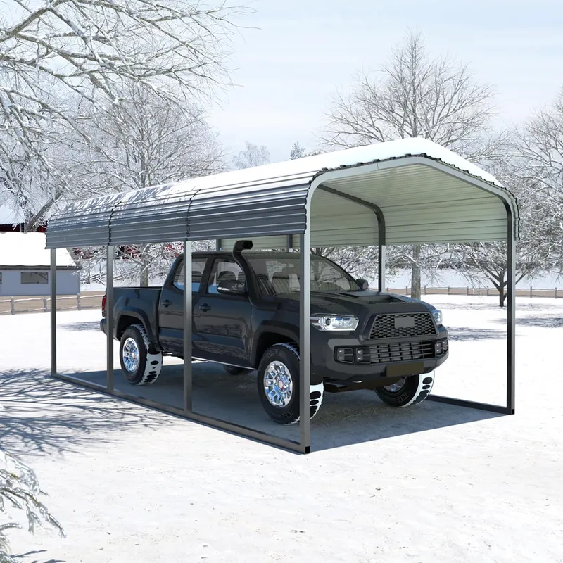 MUPATER Outdoor Carport Canopy 10′ x 15′